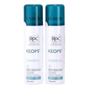 RoC Keops deodorant spray 24 de ore 2 x 150 ml