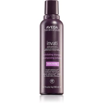 Aveda Invati Advanced™ Exfoliating Rich Shampoo curatarea profunda a scalpului cu efect exfoliant 200 ml