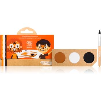 Namaki Color Face Painting Kit Tiger & Fox set pentru copii 1 buc