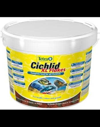 TETRA Cichlid XL Flakes Hrana completa sub forma de fulgi, pentru ciclide, 10 L