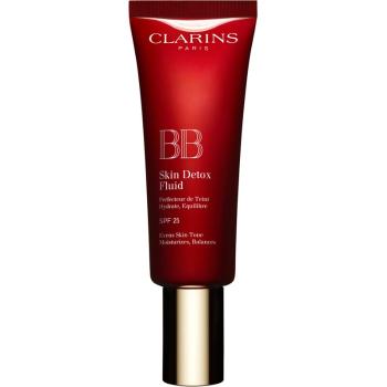 Clarins BB Skin Detox Fluid crema hidratanta BB SPF 25 culoare 00 - Fair 45 ml