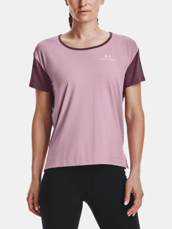 Under Armour UA Rush Energy Novelty SS Tricou Violet