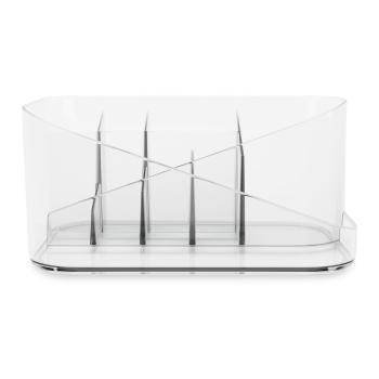 Organizator de baie transparent Glam – Umbra