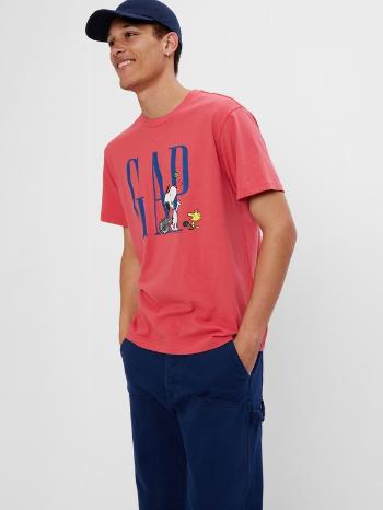 GAP GAP & Peanuts Snoopy Tricou Roșu