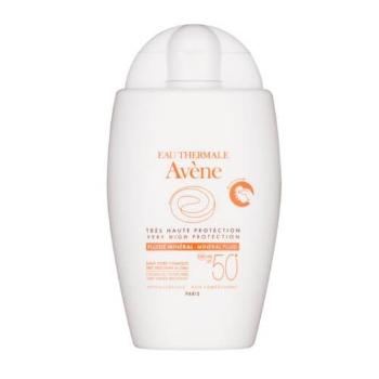 Avéne Fluid mineral de protecție SPF 50+ (Very High Protection) 40 ml