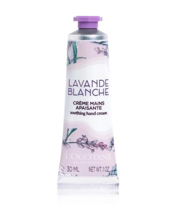 L`Occitane en Provence Cremă calmantă pentru mâini Lavande Blanche (Soothing Hand Cream) 30 ml