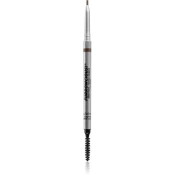 theBalm Furrowcious!® creion pentru sprancene cu pensula culoare Light Brown 0.09 g