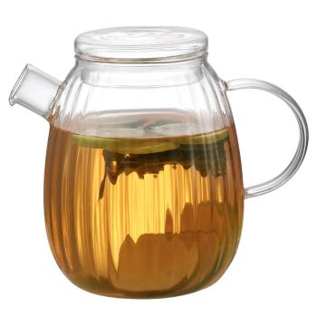 Carafă din sticlă cu capac 4Home StripeHot&Cool, 1 l