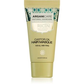 Arganicare Ricin Hair Growth Stimulator masca de întărire pentru părul slab, cu tendința de a cădea pentru toate tipurile de păr 50 ml