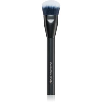 INIKA Organic Cheek Topper Brush pensula pentru aplicare fard obraz 1 buc