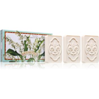 Saponificio Artigianale Fiorentino Lily Of The Valley Set set de săpunuri solide 3x125 g