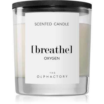 Ambientair Olphactory Black Design Oxygen lumânare parfumată  (Breathe) 200 g
