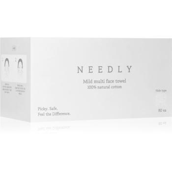 NEEDLY Mild Cleansing Multi Face Towel prosop de unică folosință 80 buc