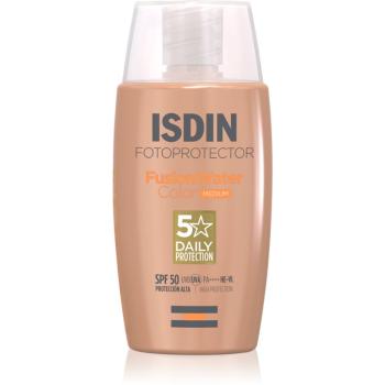 ISDIN Fotoprotector FusionWater fluid protector tonifiant pentru față SPF 50 50 ml