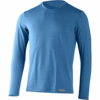 Merino pentru bărbați cămașă Lasting ALAN-5353 albastru