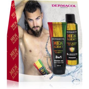 Dermacol Men Agent Don´t Worry Be Happy set cadou (pentru corp) pentru bărbați