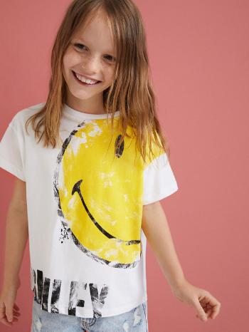 Desigual Hepburn Tricou pentru copii Alb