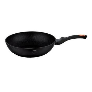 Tigaie WOK Berlinger Haus Granit DiamondLine, 28 cm