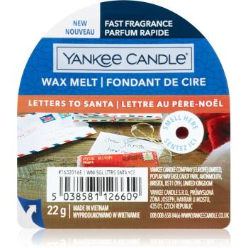 Yankee Candle Letters To Santa ceară pentru aromatizator 22 g