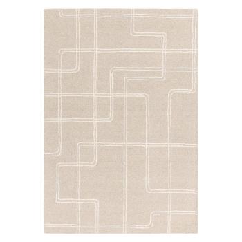 Covor bej handmade din lână 200x300 cm Ada – Asiatic Carpets