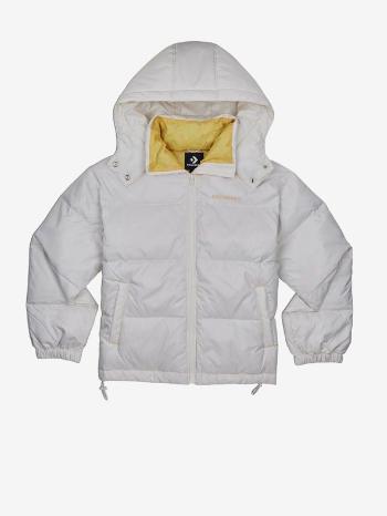 Converse Waist Length Down Jacket Jacheta Alb