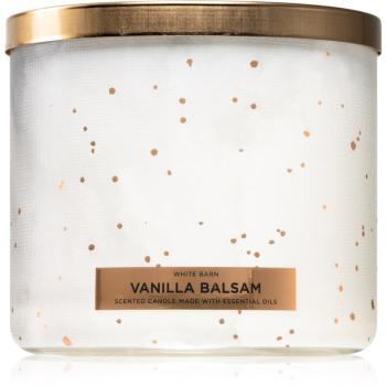Bath & Body Works Vanilla Balsam lumânare parfumată 411 g
