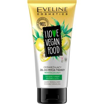 Eveline Cosmetics I Love Vegan Food gel fresh de curatare pentru o piele mai luminoasa 150 ml