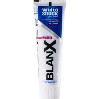 BlanX White Shock Pasta de albire a dintilor impotriva petelor de pe smaltul dintilor. cu efect imediat 75 ml