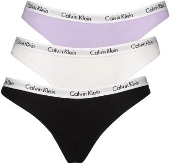 Calvin Klein 3 PACK - tanga de damă PLUS SIZE QD3800E-HVN 3XL