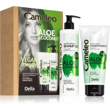 Delia Cosmetics Cameleo Aloe & Coconut set cadou (pentru par uscat)