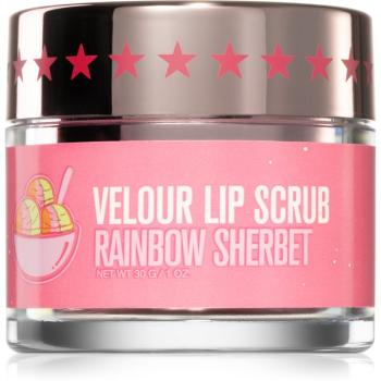 Jeffree Star Cosmetics Velour Lip Scrub exfoliant din zahar de buze Rainbow Sherbet 30 g