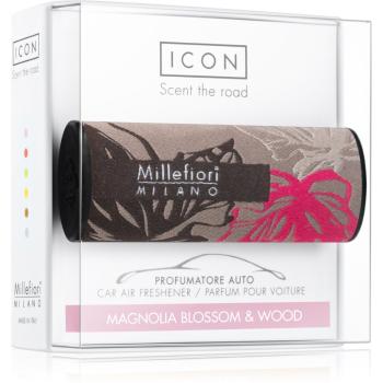 Millefiori Icon Magnolia Blossom & Wood parfum pentru masina Textile Geometric