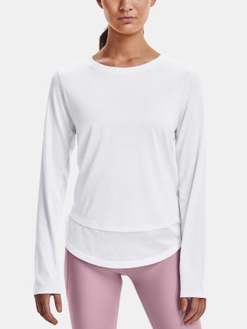 Under Armour UA Tech Vent LS Tricou Alb