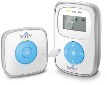 Monitor audio digital pentru bebelusi BAYBY cu LCD - alba - Mărimea Gama de 300 m