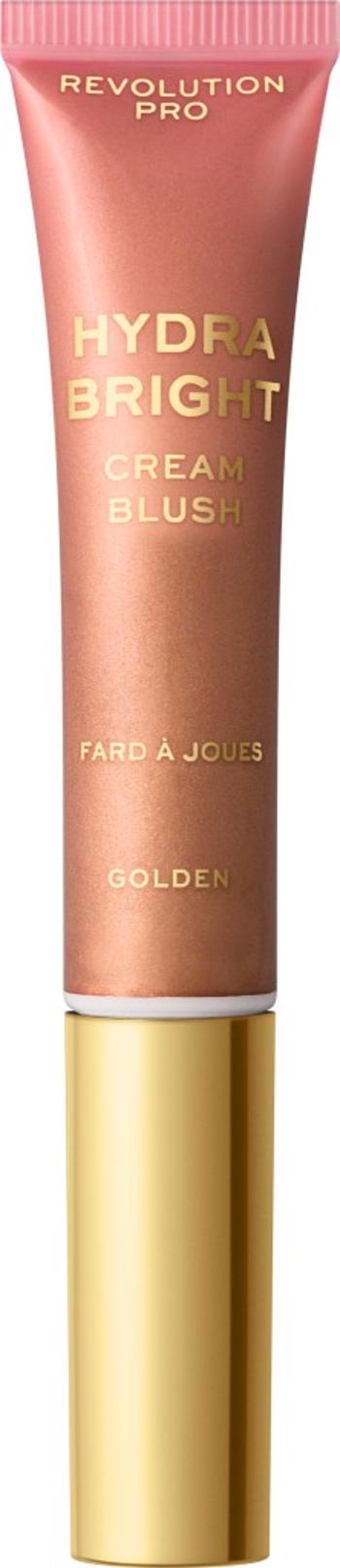 Revolution PRO Fard de obraz Hydra Bright (Cream Blush) 12 ml Golden