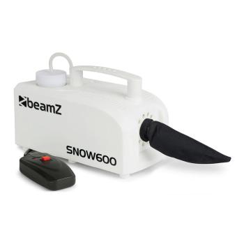 Beamz SNOW 600, 600 W, alb, aparat de zăpadă, volum 0,25 l, cablu de 5 m, telecomandă