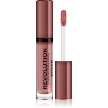 Makeup Revolution Sheer Brillant lip gloss culoare 110 Chauffeur 3 ml