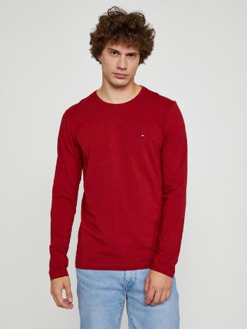 Tommy Hilfiger Stretch Slim Fit Long Sleeve Tee Tricou Roșu