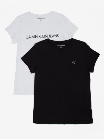 Calvin Klein Jeans Tricou 2 buc Alb