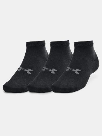 Under Armour Essential Low Cut Set de 3 perechi de șosete Negru