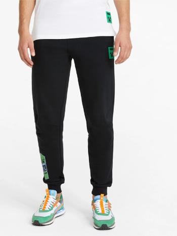 Puma Puma x Minecraft Pantaloni de trening Negru