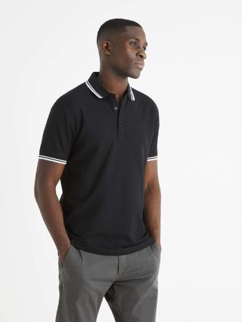 Celio Beline Polo Tricou Negru