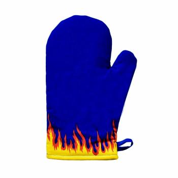 Mănușă Pompierul, albastru, 18 x 28 cm