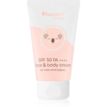 Nacomi Baby crema de protectie pentru copii SPF 50 50 ml