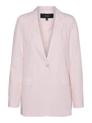 Vero Moda Blazer de damă VMZELDA Loose Fit 10259211 Parfait Pink 34