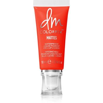 Danessa Myricks Beauty Colorfix Mattes machiaj multifuncțional pentru ochi, buze și față culoare Carrot Top 10 ml