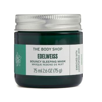 The Body Shop Mască de față de noapte Edelweiss (Bouncy Sleeping Mask) 75 ml