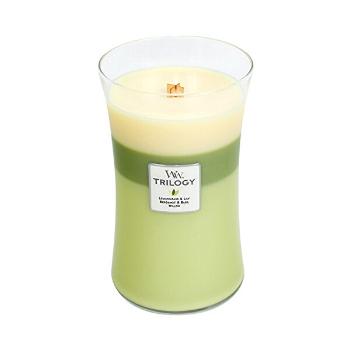 WoodWick Vaze cu lumânări parfumate Oaza Grădină Trilogy 609,5 g