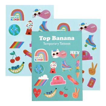 Folie de tatuaje pentru copii Top Banana – Rex London