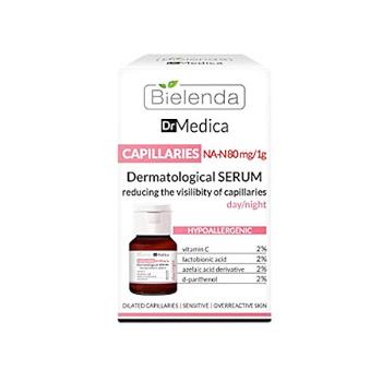 Bielenda Ser Dermatologic împotriva înroșirii pielii Dr. Medica Capillaries(Derma tologic Anti-Redness Face Serum) 30 ml
